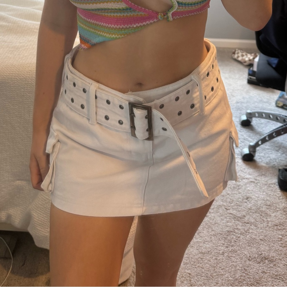 princess polly cargo mini skirt